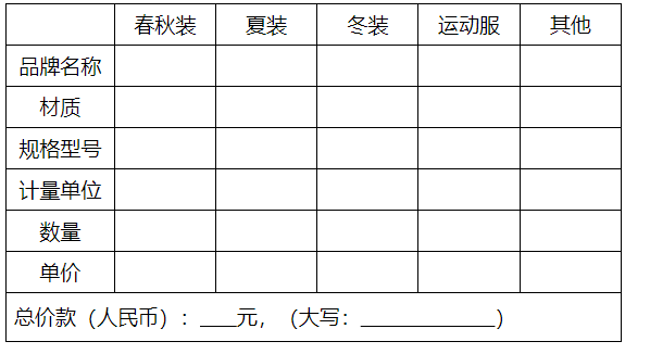 上海市校服采购合同 上海市校服采购合同模板