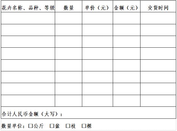 广州市花卉买卖合同 广州市花卉买卖合同怎么写