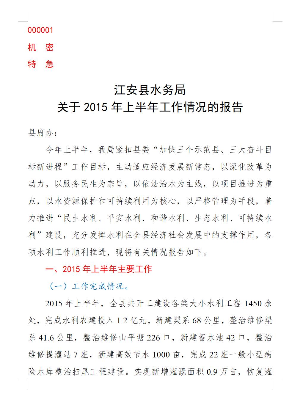报告(工作)