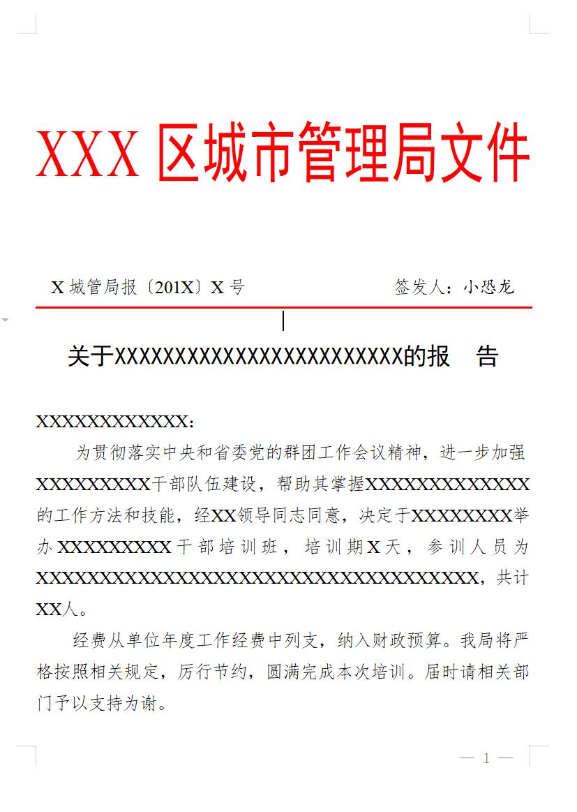 报告